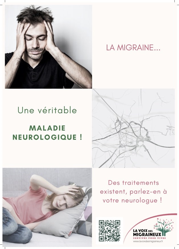 flyer une maladie neurologique