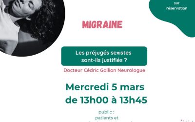 Actualités 9 Webinaire « Les préjugés sexistes sont-ils justifiés ? » le 5 mars