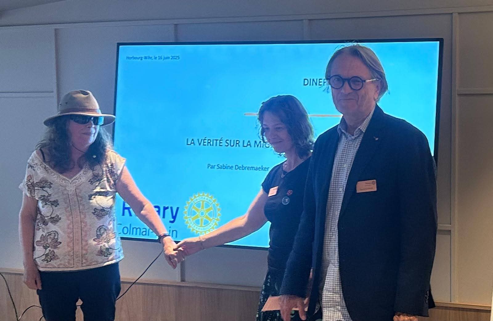 Intervention au Rotary Club de Colmar 1 16juin2025