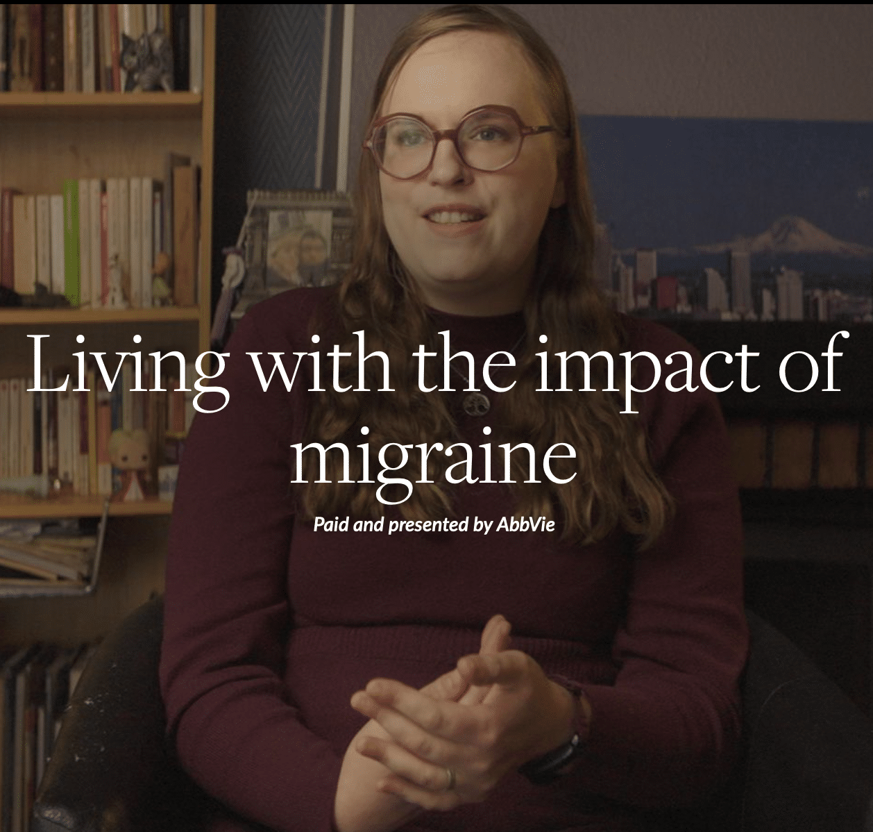 Documentaire "Living with the impact of migraine"* 50 morganebbc