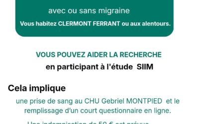 Appel à participation – CHU de Clermont-Ferrand