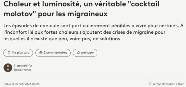 France Info 21 juin 2026